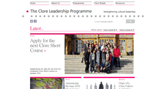 Desktop Screenshot of cloreleadership.org