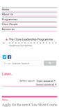 Mobile Screenshot of cloreleadership.org